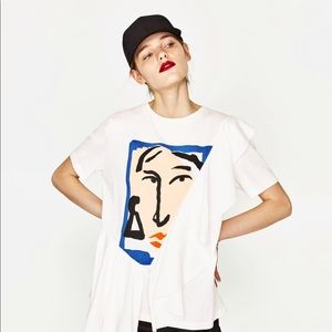 Zara graphic t-shirt